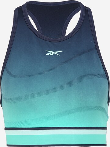 Reebok Sporttop in Groen: voorkant