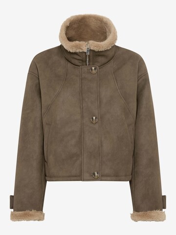 Fuchs Schmitt Winter jacket 'Fliegerblouson Oakland' in Brown