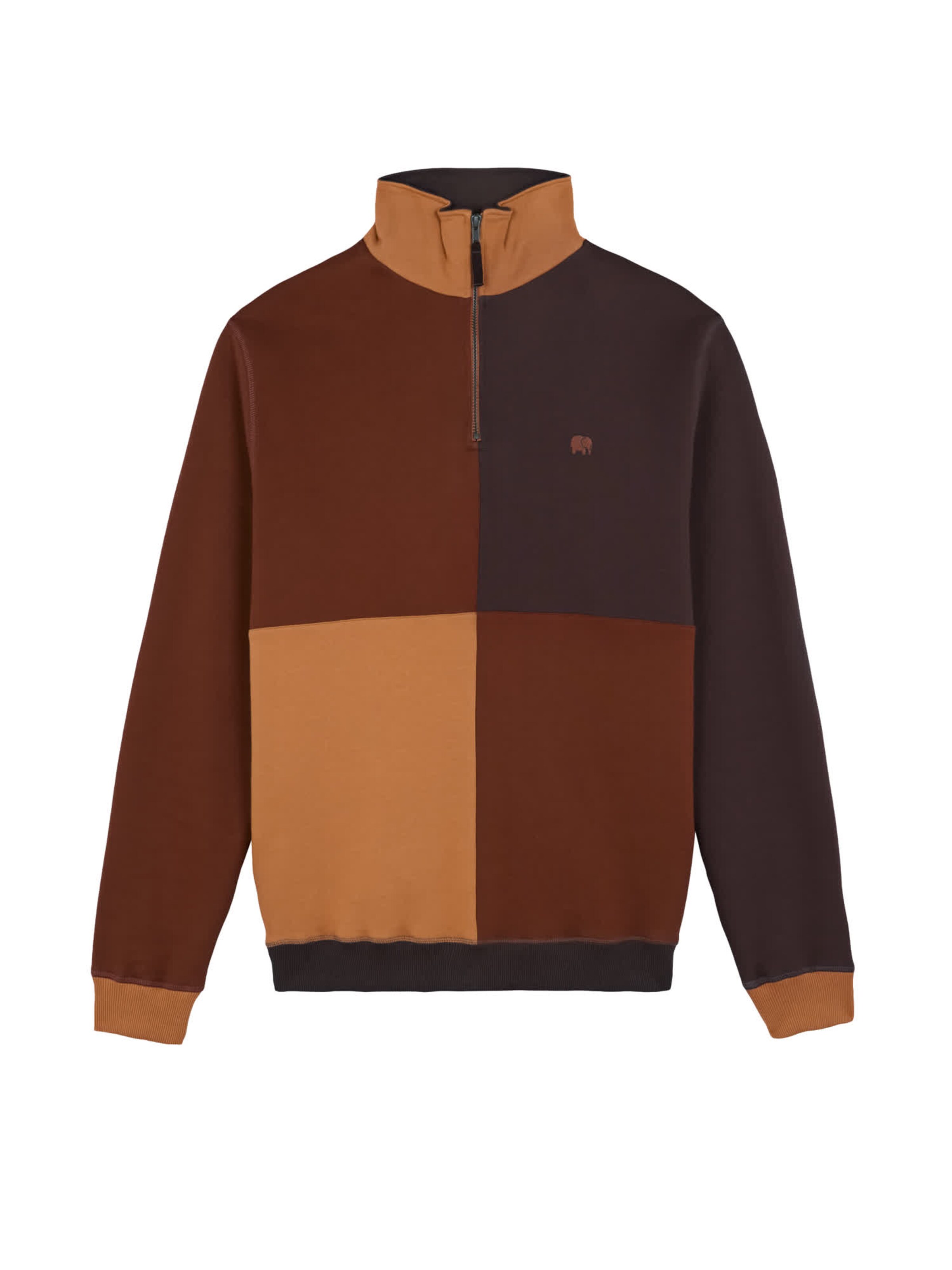 Trendsplant Bluzka sportowa w kolorze brązowy: przód