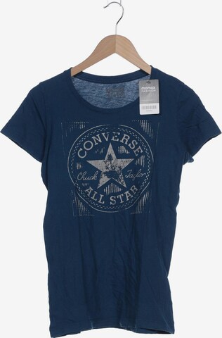 CONVERSE Top & Shirt in M in Blue: front