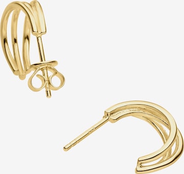 Nana Kay Earrings 'Curvey' in Gold