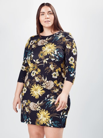 Robe 'Liddy' ABOUT YOU Curvy en mélange de couleurs : devant