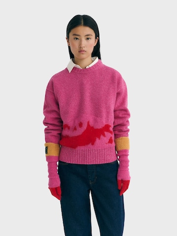 Moufles ' MAGGIE UNISEX ' Thinking MU en violet