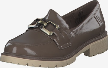 JANA Classic Flats '24764' in Brown: front