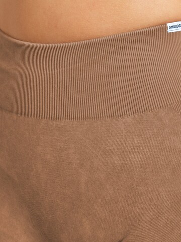 Smilodox Slim fit Leggings 'Batik Ruth' in Brown
