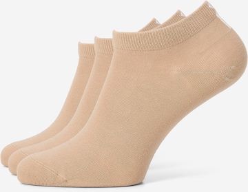 Chaussettes 'Casual' SOLIT socks en beige : devant