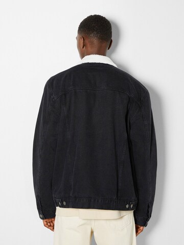 Bershka Between-season jacket in Black