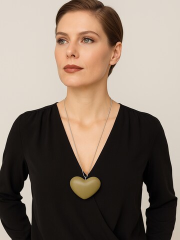 COLLEZIONE ALESSANDRO Necklace 'Amor' in Silver