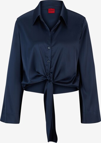 HUGO Blouse 'Errika' in Blue: front