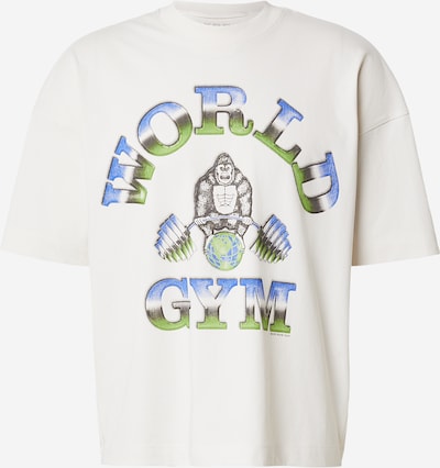 Abercrombie & Fitch Paita värissä sininen / vihreä / musta / valkoinen, Tuotenäkymä