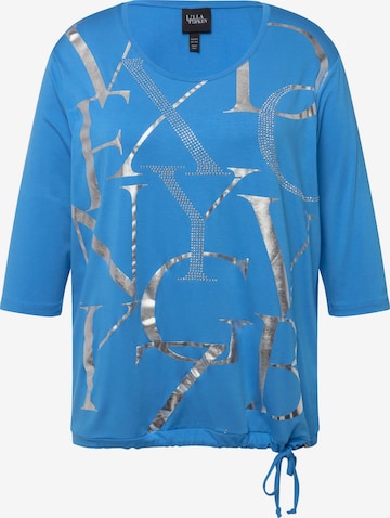 Ulla Popken Shirt in Blauw: voorkant