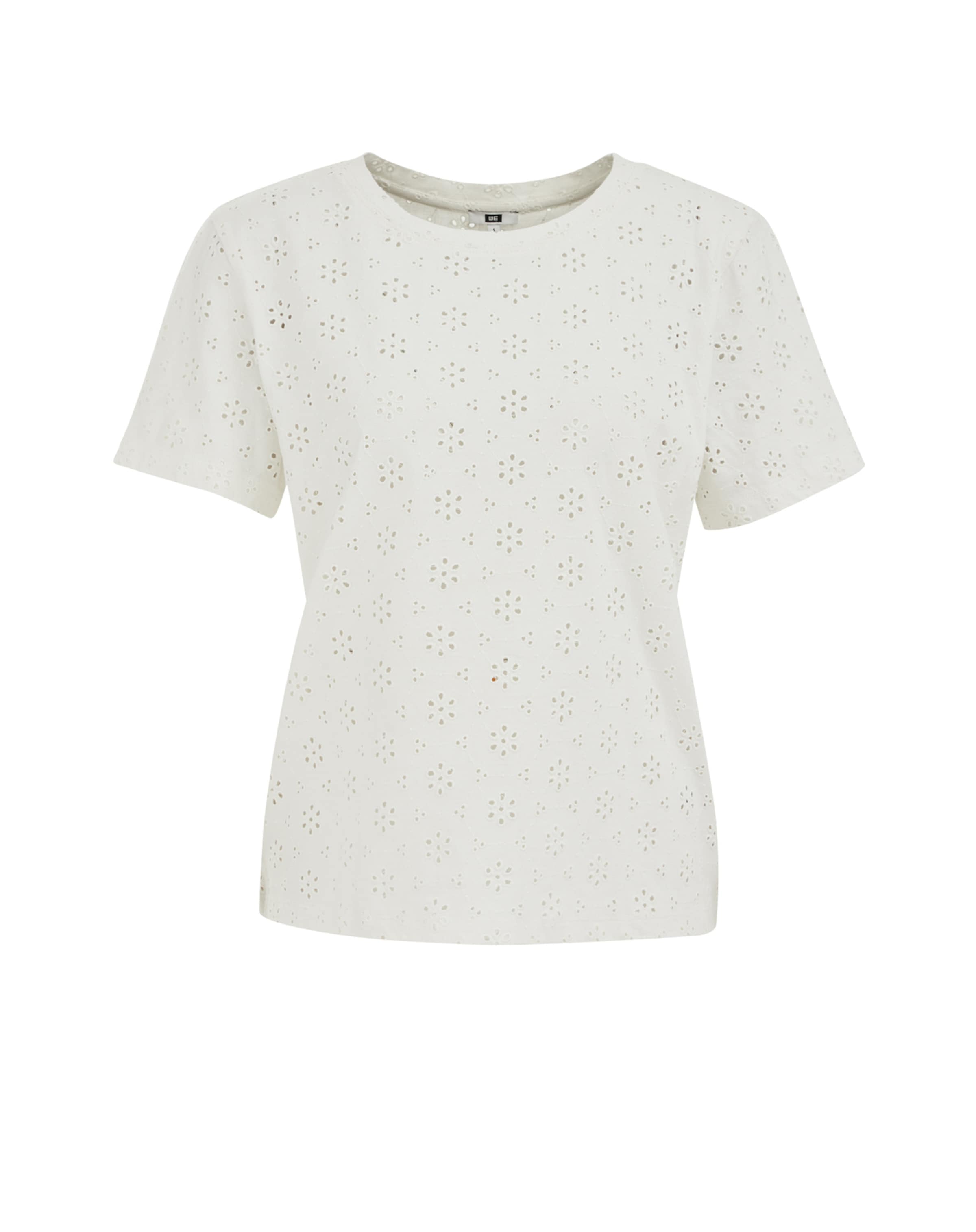 WE Fashion Μπλουζάκι σε λευκό: μπροστά