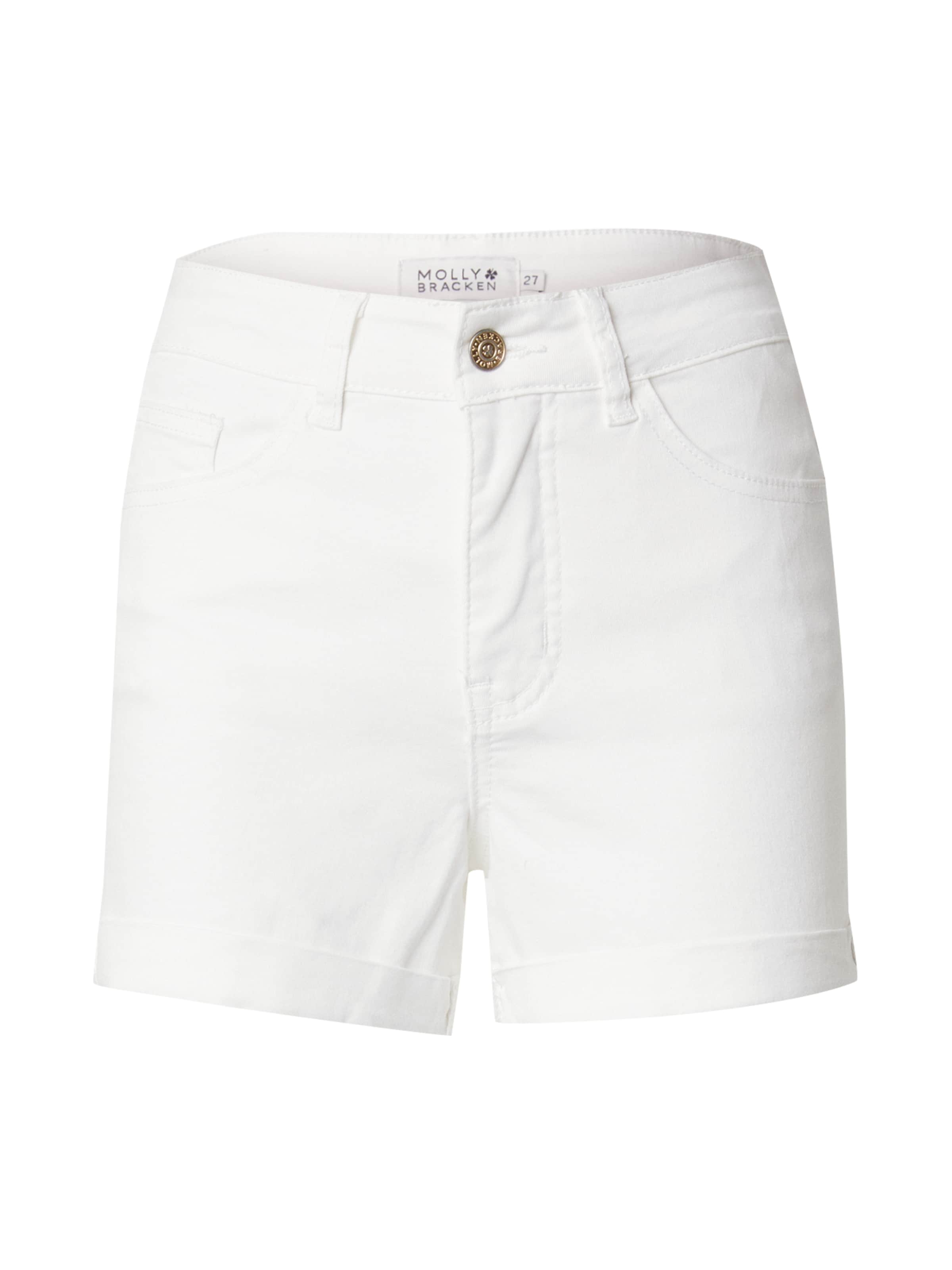 Regular Pantalon Molly BRACKEN en blanc : devant
