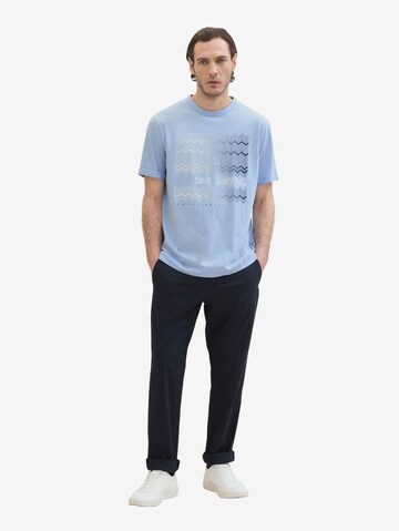 TOM TAILOR T-Shirt in Blau