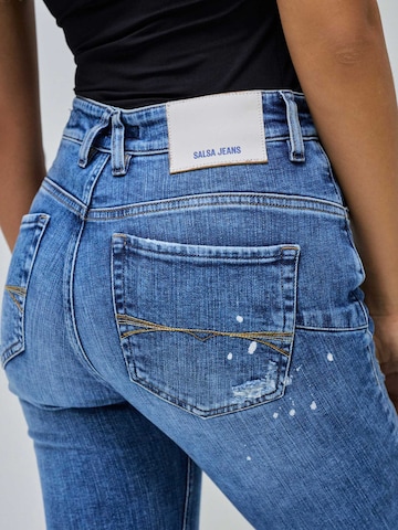 Salsa Jeans Skinny Jeans 'Faith' in Blau