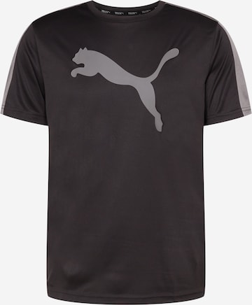 PUMA Λειτουργικό μπλουζάκι σε μαύρο: μπροστά