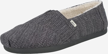 TOMS Slippers 'ALPARGATA' in Grey: front