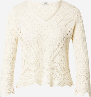 JDY Sweater 'New Sun' in White: front