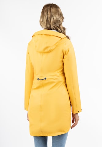 Usha Toiminnallinen pitkä takki värissä keltainen