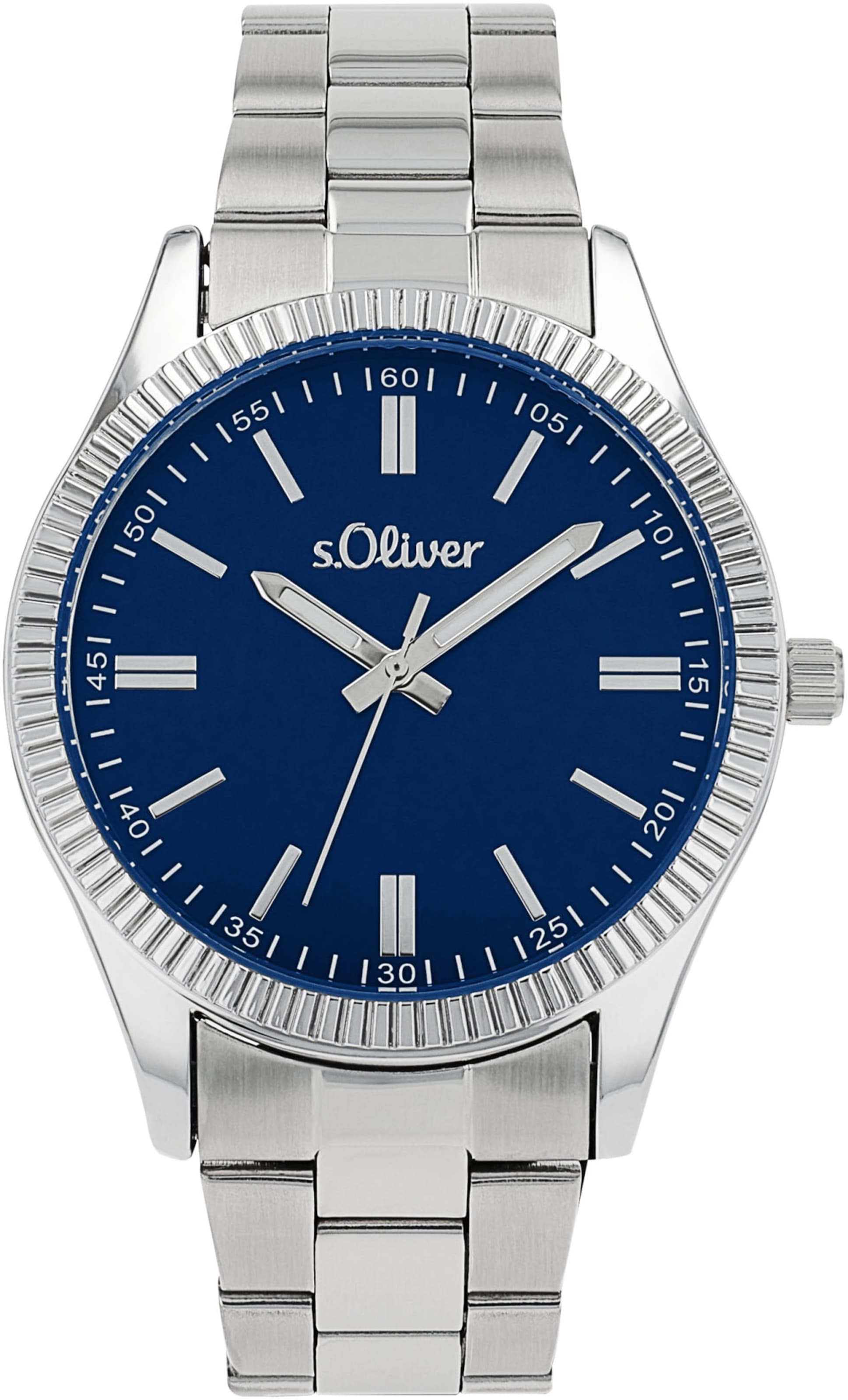 s.Oliver Analog Watch in Silver: front