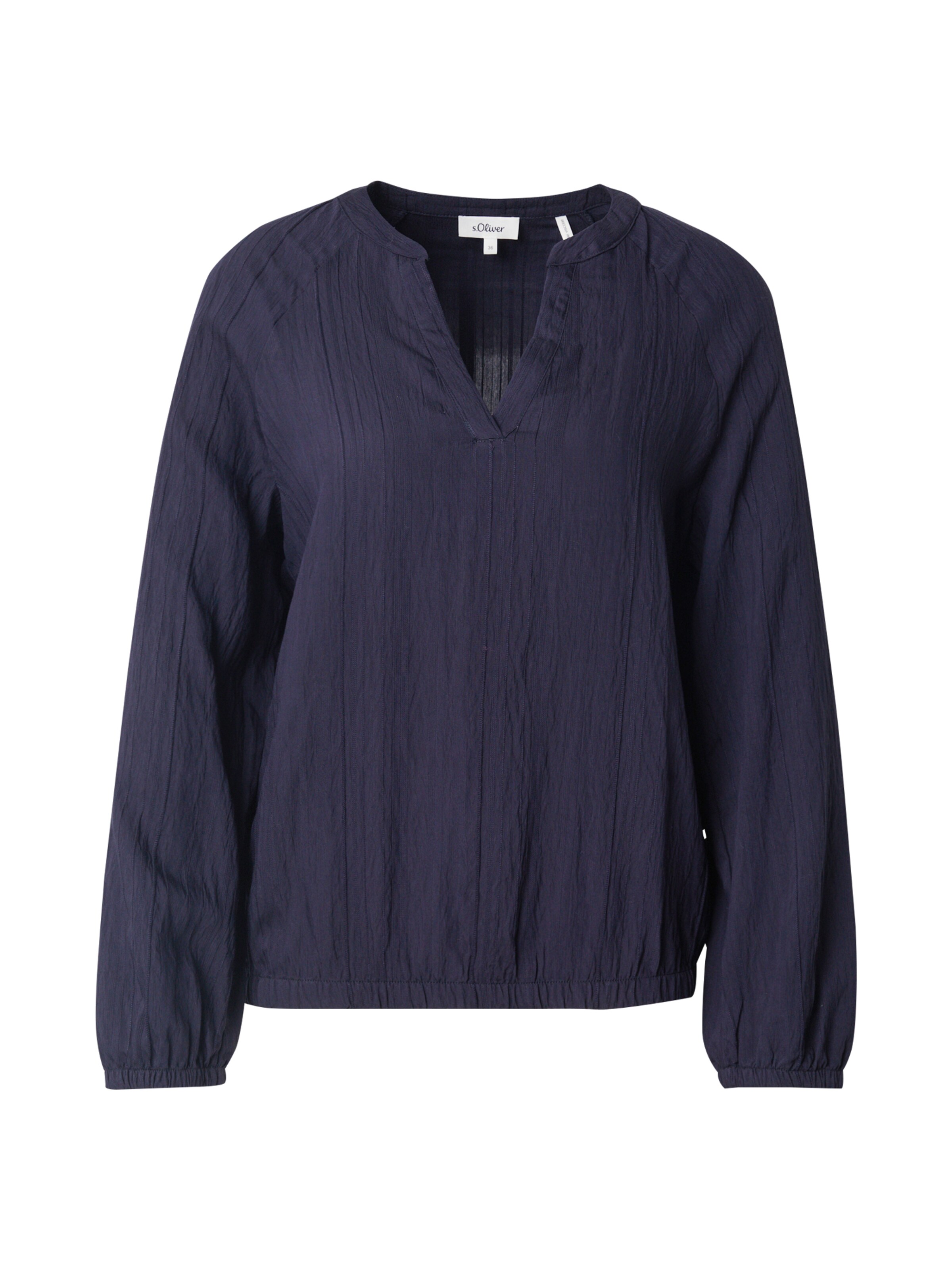s.Oliver Blouse in Blauw: voorkant