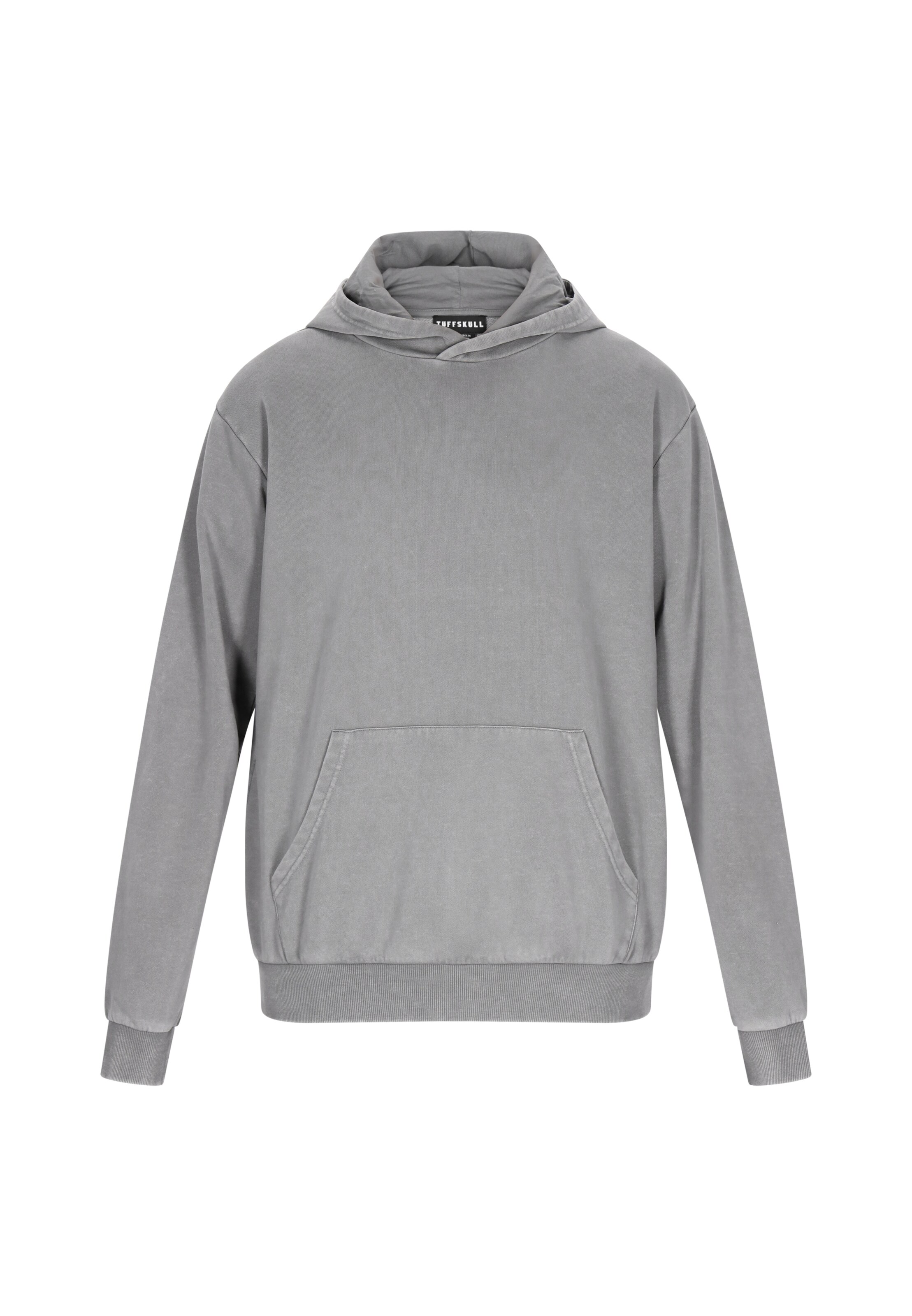 TUFFSKULL - Sweatshirt em cinzento: frente