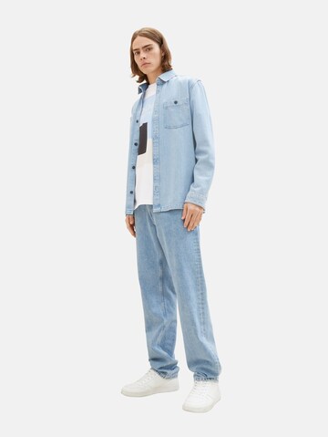 Maglietta di TOM TAILOR DENIM in bianco