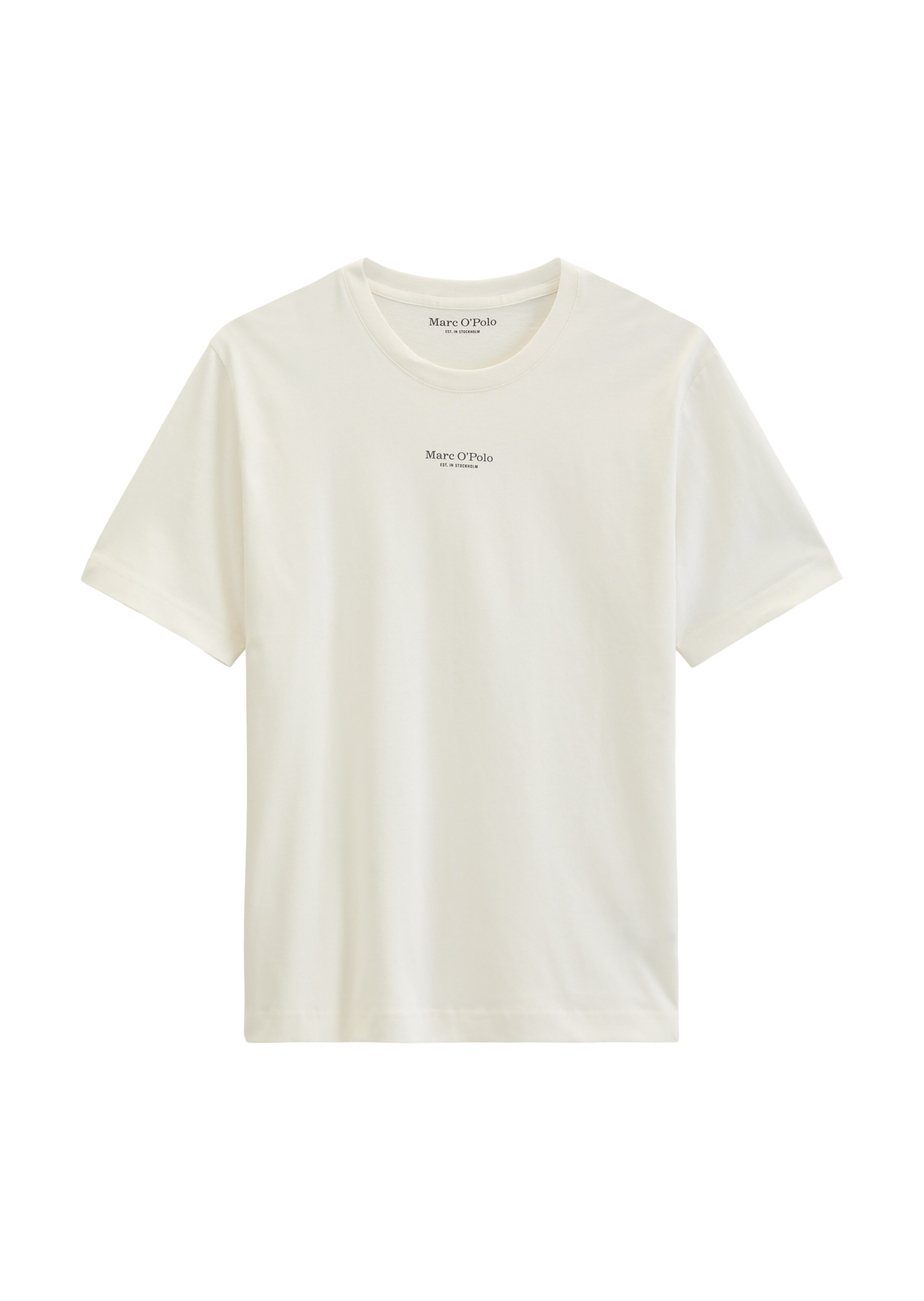 T-Shirt Marc O'Polo en beige : devant