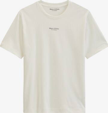 T-Shirt Marc O'Polo en beige : devant