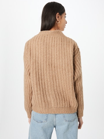 ZABAIONE Knit Cardigan 'Olivi' in Grey