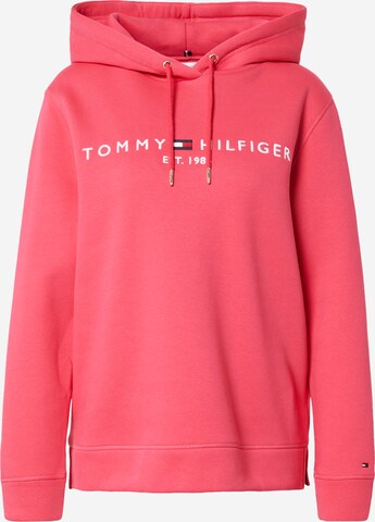 TOMMY HILFIGER Mikina – pink: přední strana