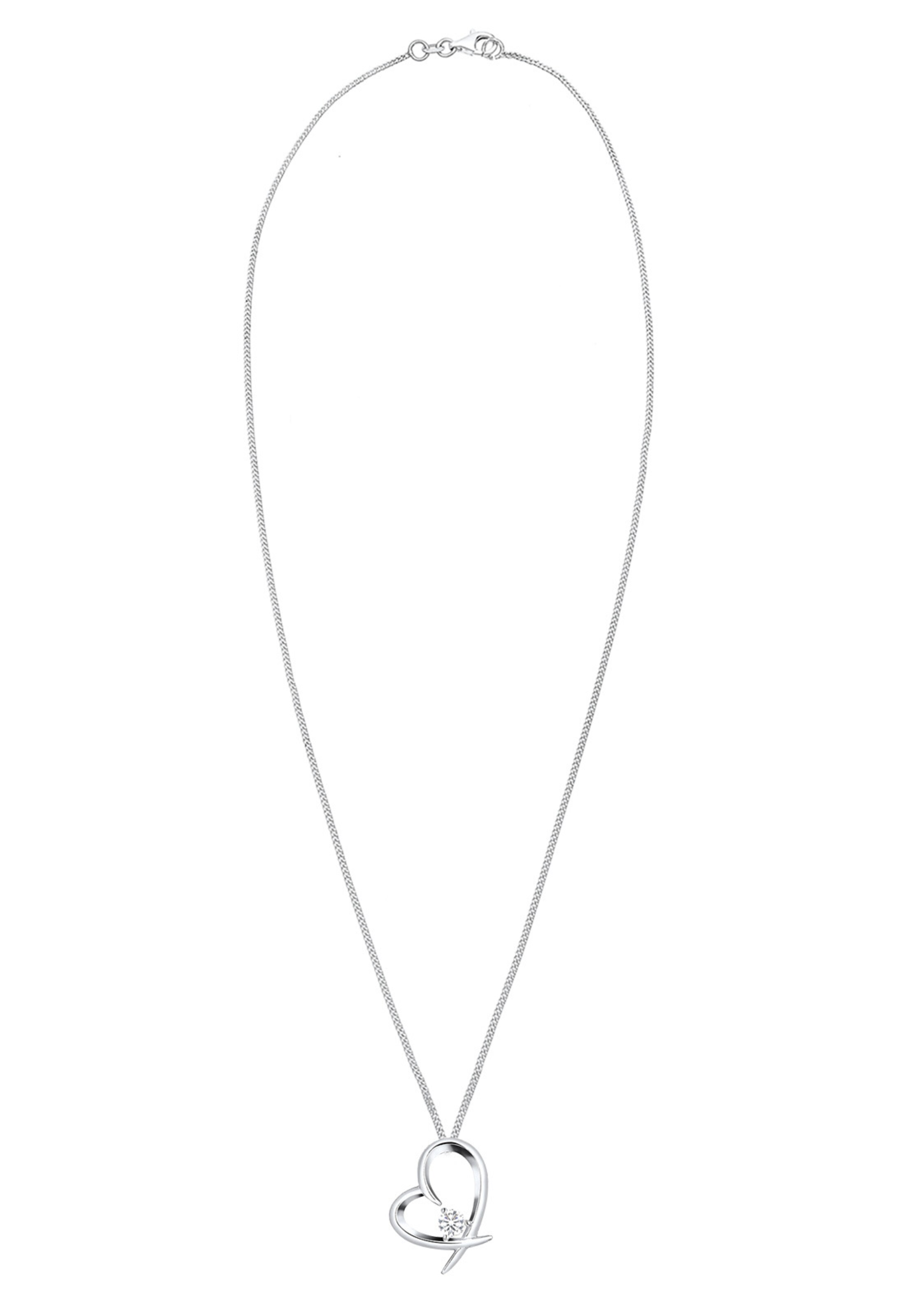 ELLI Ketting in Zilver: voorkant