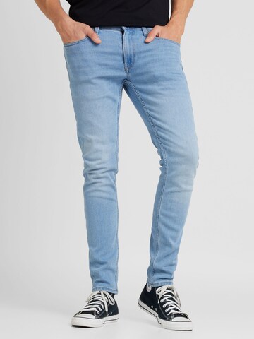 Only & Sons Skinny Jeans 'ONSWARP' in Blue: front