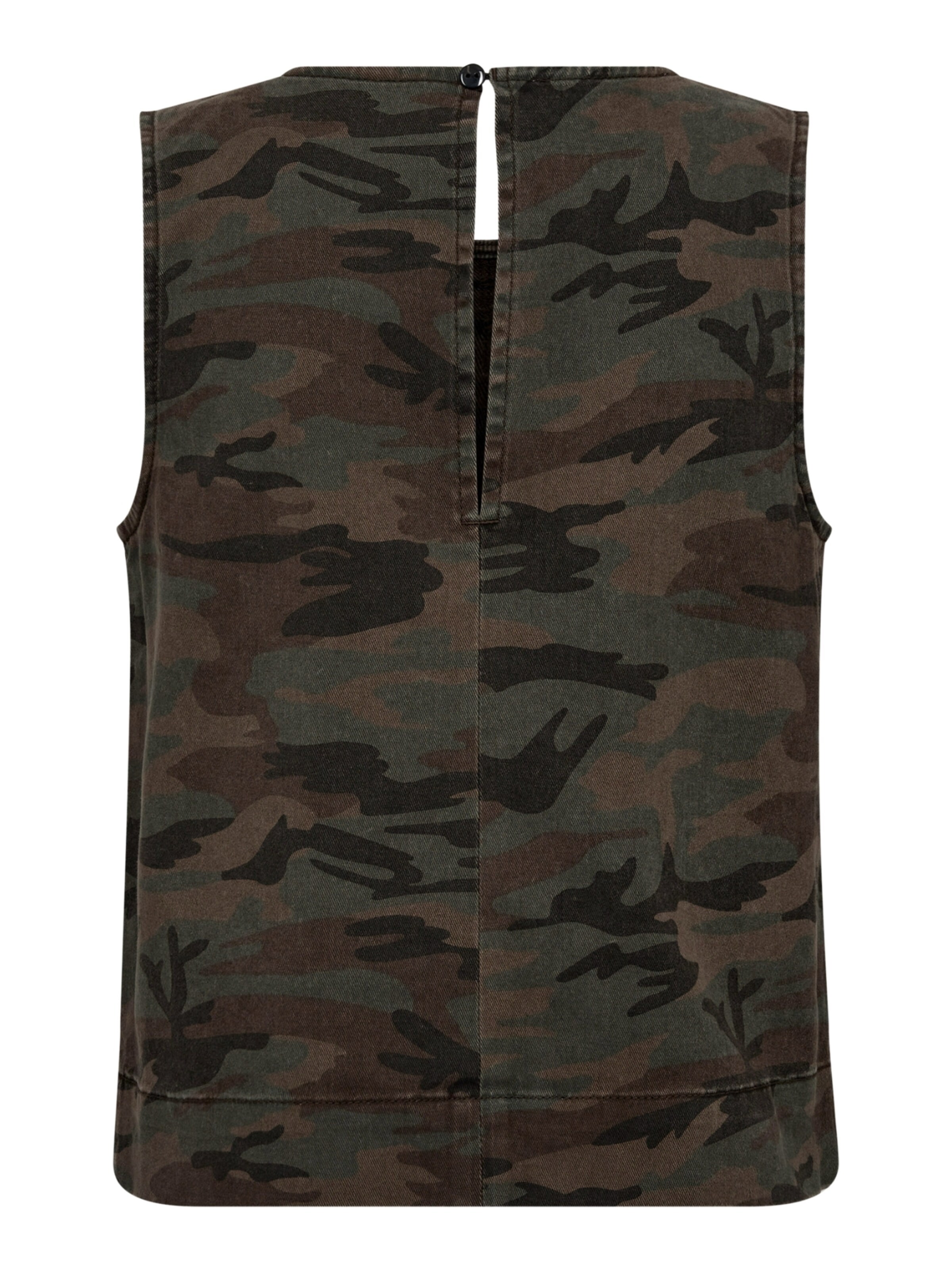 Top 'Camou' di co'couture in colori misti