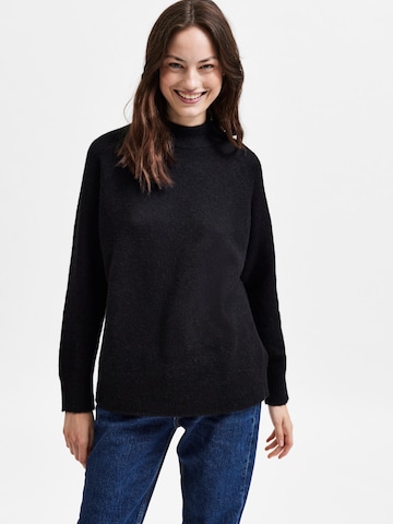 SELECTED FEMME Sweater 'Lulu' in Black