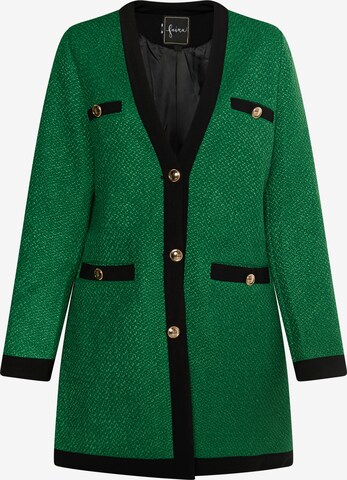 faina - Blazer en verde: frente