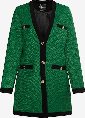 Blazer faina en vert : devant