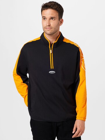 ADIDAS ORIGINALS Sweatshirt in Zwart: voorkant