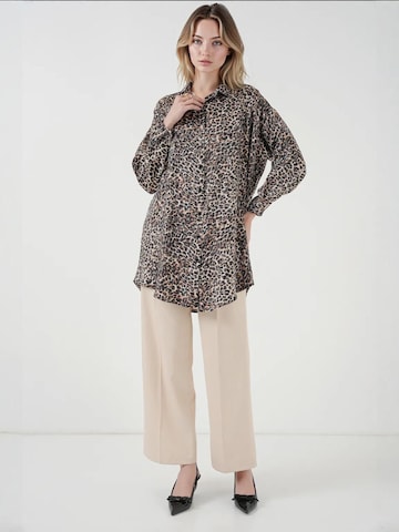 Bigdart Bluse in Braun