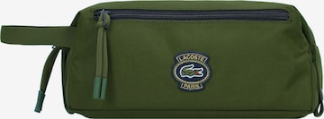 LACOSTE Toilettas 'Neocroc' in Groen: voorkant