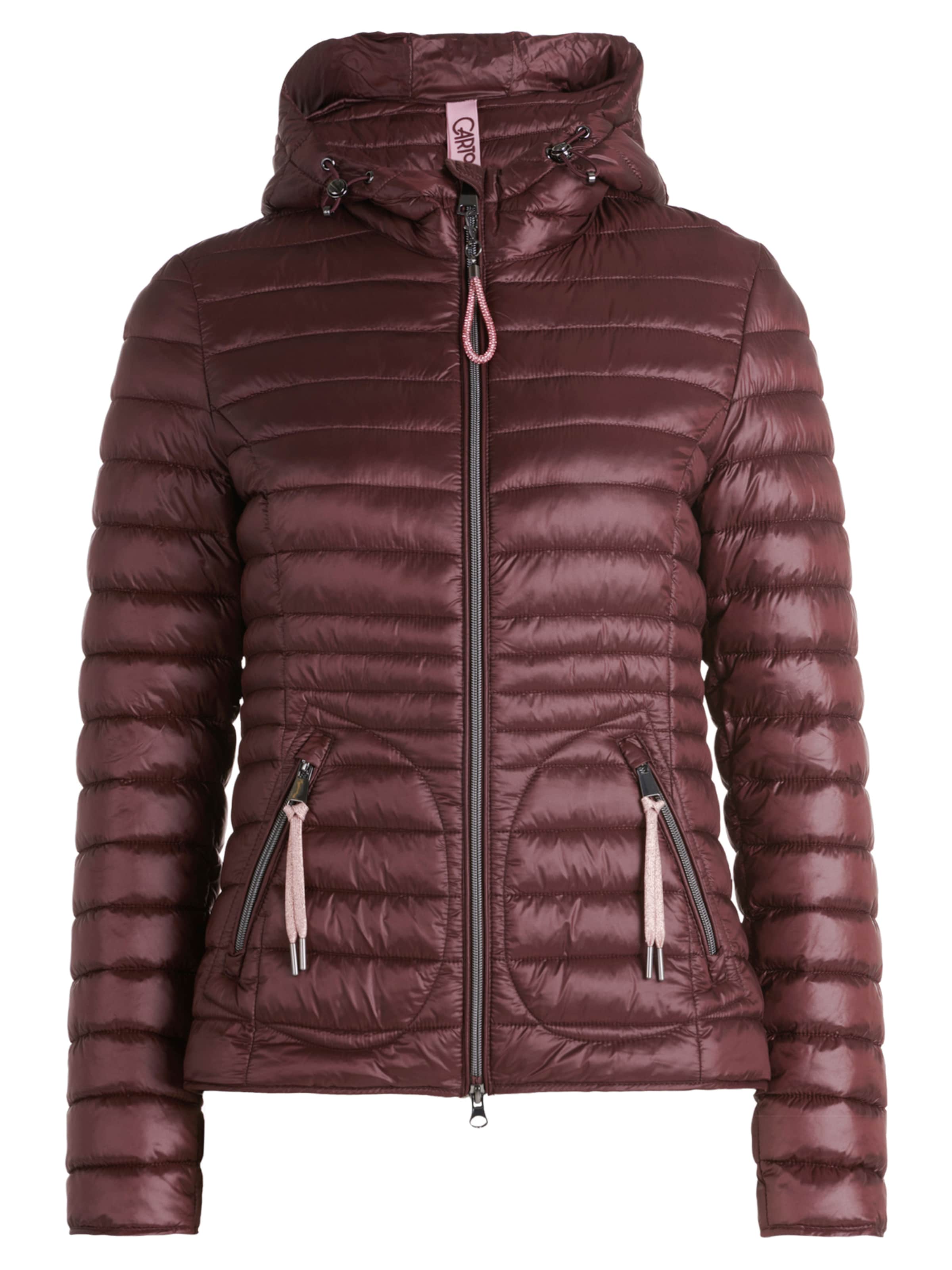 Veste d’hiver Cartoon en rouge : devant