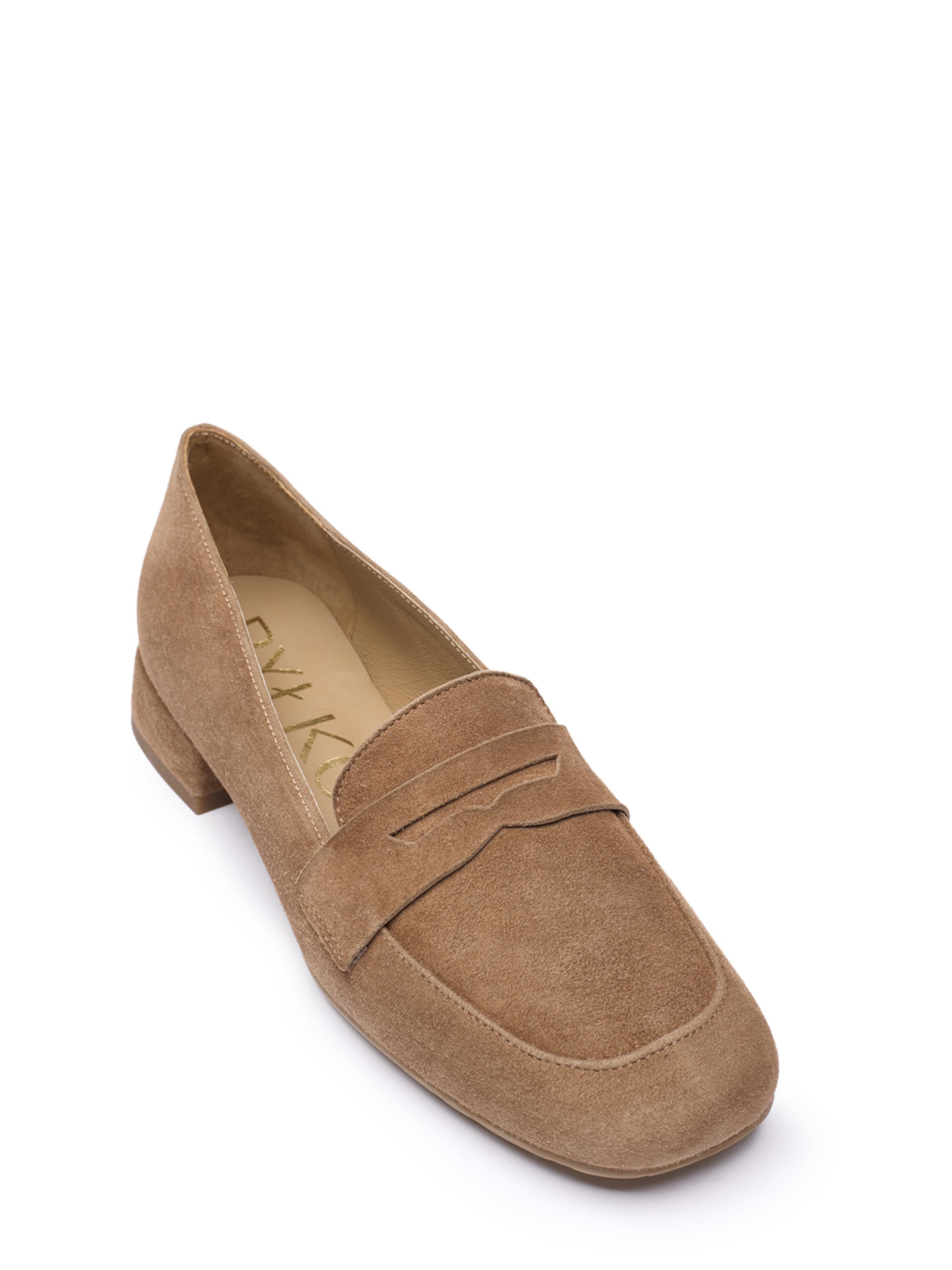 RYLKO Mocassins in Bruin: voorkant