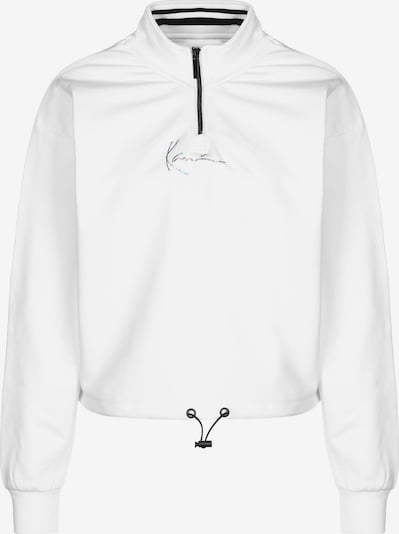 Karl Kani Sweatshirt ' Small Signature Troyer ' in de kleur Wit, Productweergave