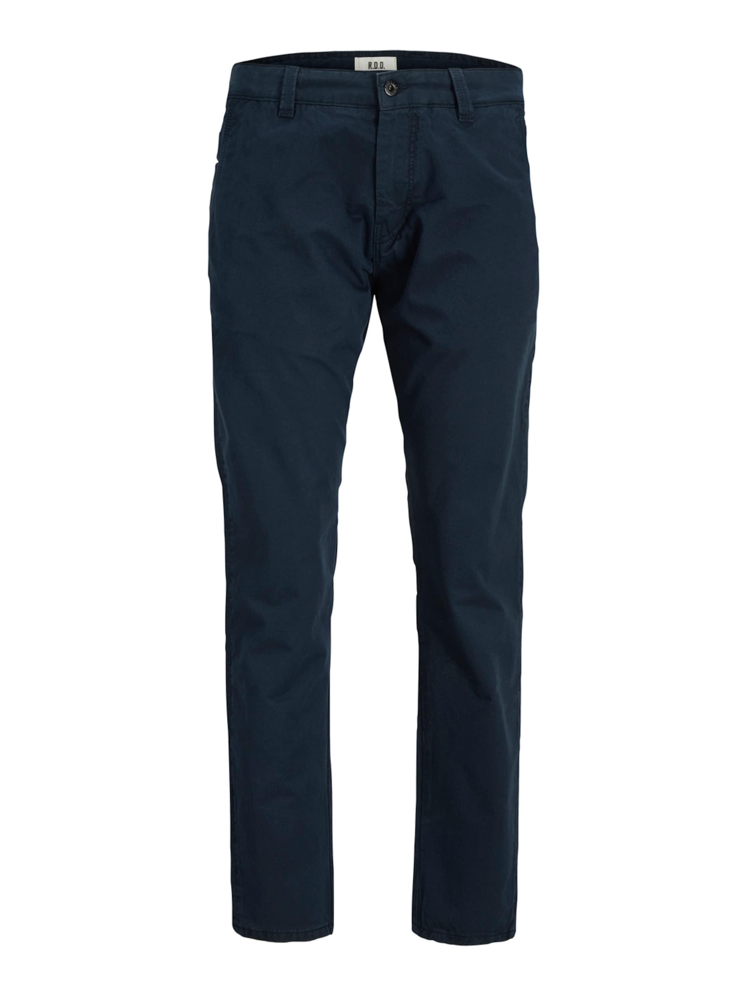 R.D.D. ROYAL DENIM DIVISION Regular Chinobyxa 'Mike' i blå: framsida