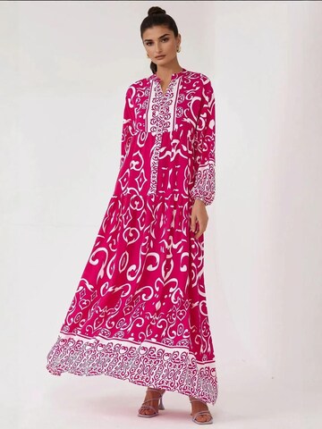 Hiccup - Vestido em rosa: frente