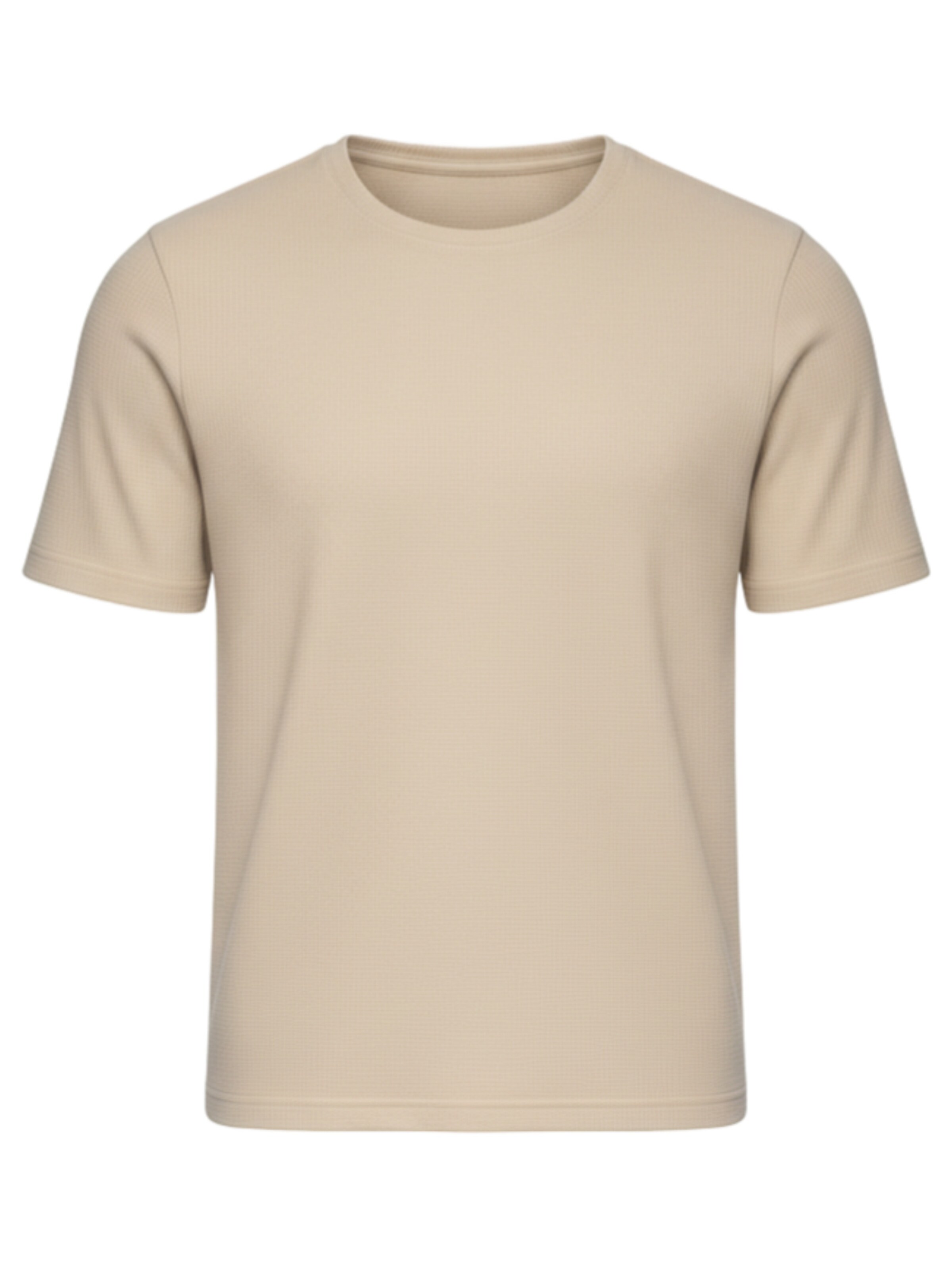 Ombre Shirt in Beige: front
