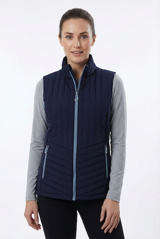 KILLTEC Sports Vest in Blue: front