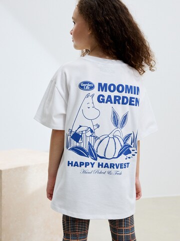 Next T-shirt 'Moomin' i vit