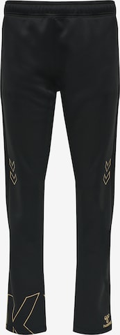 Hummel Workout Pants in Black: front