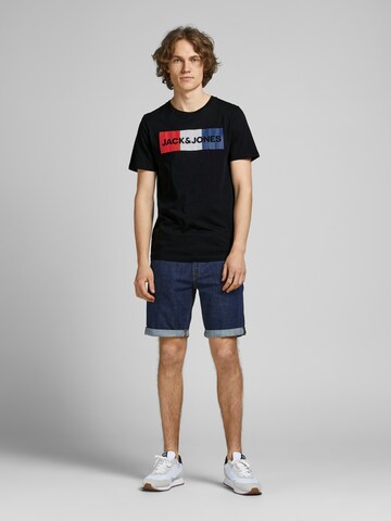 JACK & JONES - Camiseta en negro